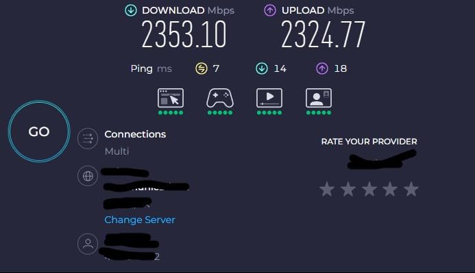 TP-Link Tri-Band BE9300 WiFi 7 Router (Archer BE550) - 6-Stream, Full 2.5G Ports w/ 6 Internal Antennas, Up to 2,000 Sq Ft, Add Easy-Mesh Device for Extended Coverage, VPN Support, Free Expert Support - Customer Photo 5