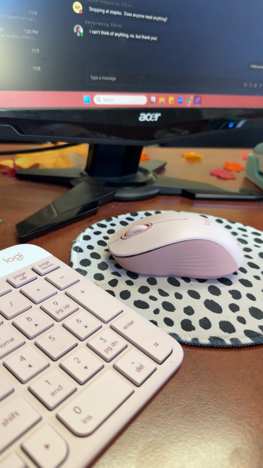 Logitech Signature M550 L Full Size Wireless Mouse - for Large Sized Hands, 2-Year Battery, Silent Clicks, Bluetooth, Multi-Device Compatibility - Black - Customer Photo 1