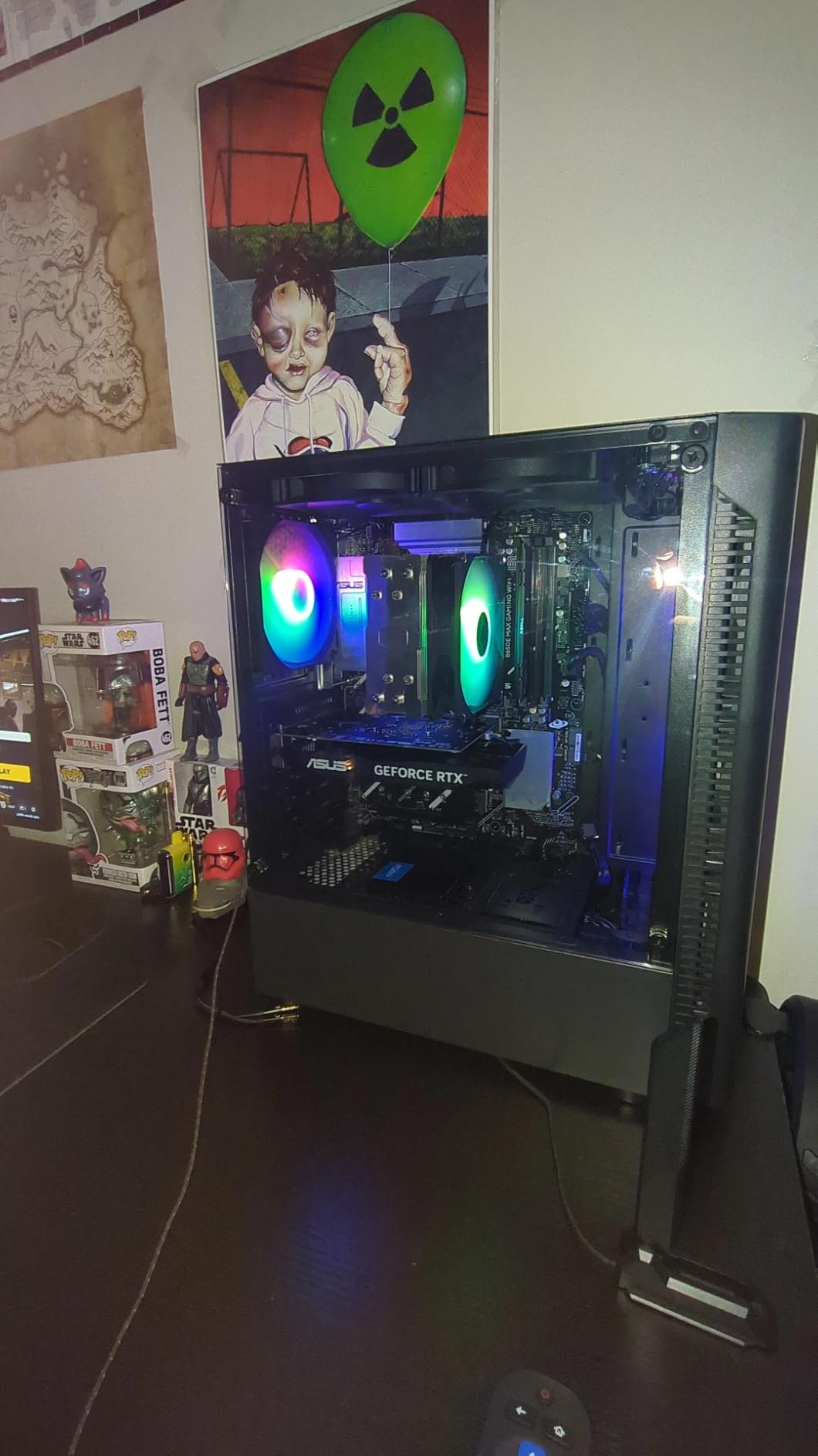 ASUS Dual NVIDIA GeForce RTX 3050 6GB OC Edition Gaming Graphics Card - PCIe 4.0, 6GB GDDR6 Memory, HDMI 2.1, DisplayPort 1.4a, 2-Slot Design, Axial-tech Fan Design, 0dB Technology, Steel Bracket - Customer Photo 1