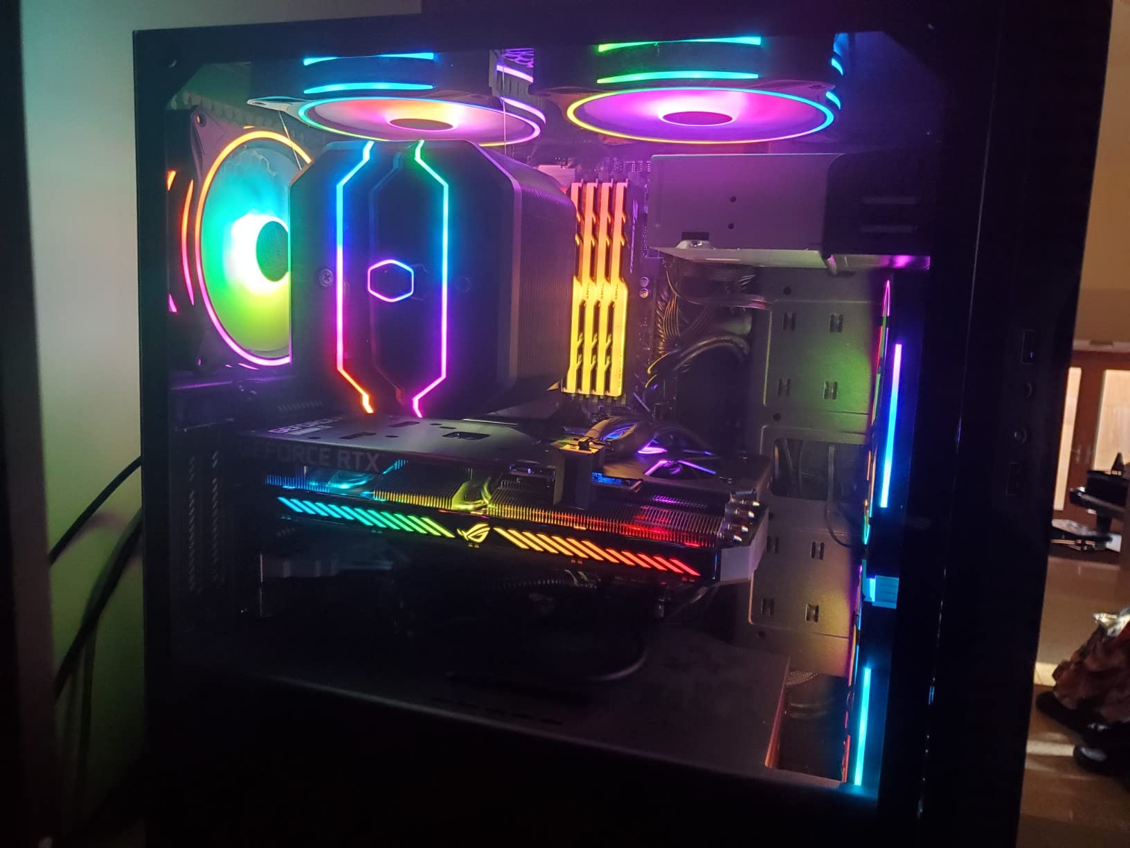 ASUS Dual NVIDIA GeForce RTX 3050 6GB OC Edition Gaming Graphics Card - PCIe 4.0, 6GB GDDR6 Memory, HDMI 2.1, DisplayPort 1.4a, 2-Slot Design, Axial-tech Fan Design, 0dB Technology, Steel Bracket - Customer Photo 2