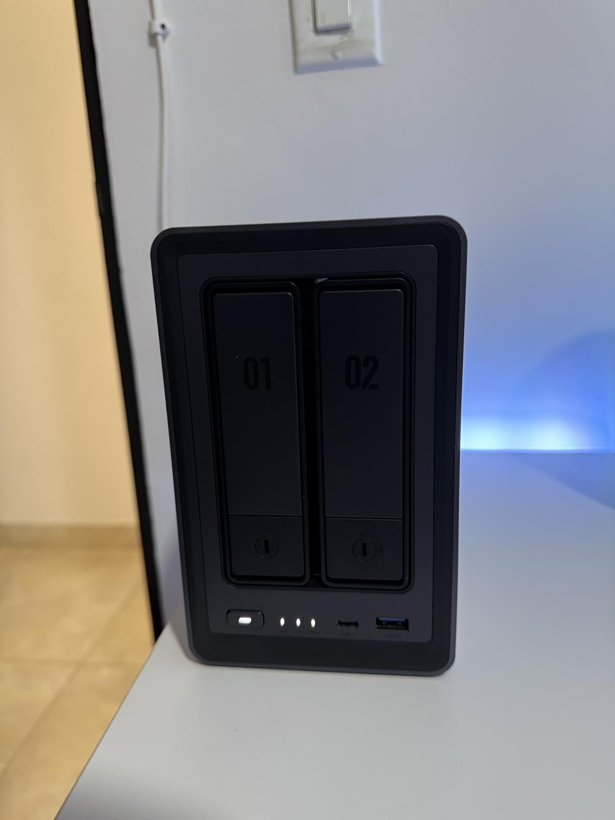 UGREEN NASync DXP2800 2-Bay Desktop NAS, Intel N100 Quad-core CPU, 8GB DDR5 RAM, 2.5GbE, 2X M.2 NVMe Slots, 4K HDMI, Network Attached Storage (Diskless) Customer Review UGREEN NASync DXP2800 2-Bay Desktop NAS, Intel N100 Quad-core CPU, 8GB DDR5 RAM, 2.5GbE, 2X M.2 NVMe Slots, 4K HDMI, Network Attached Storage (Diskless) - Customer Photo 2