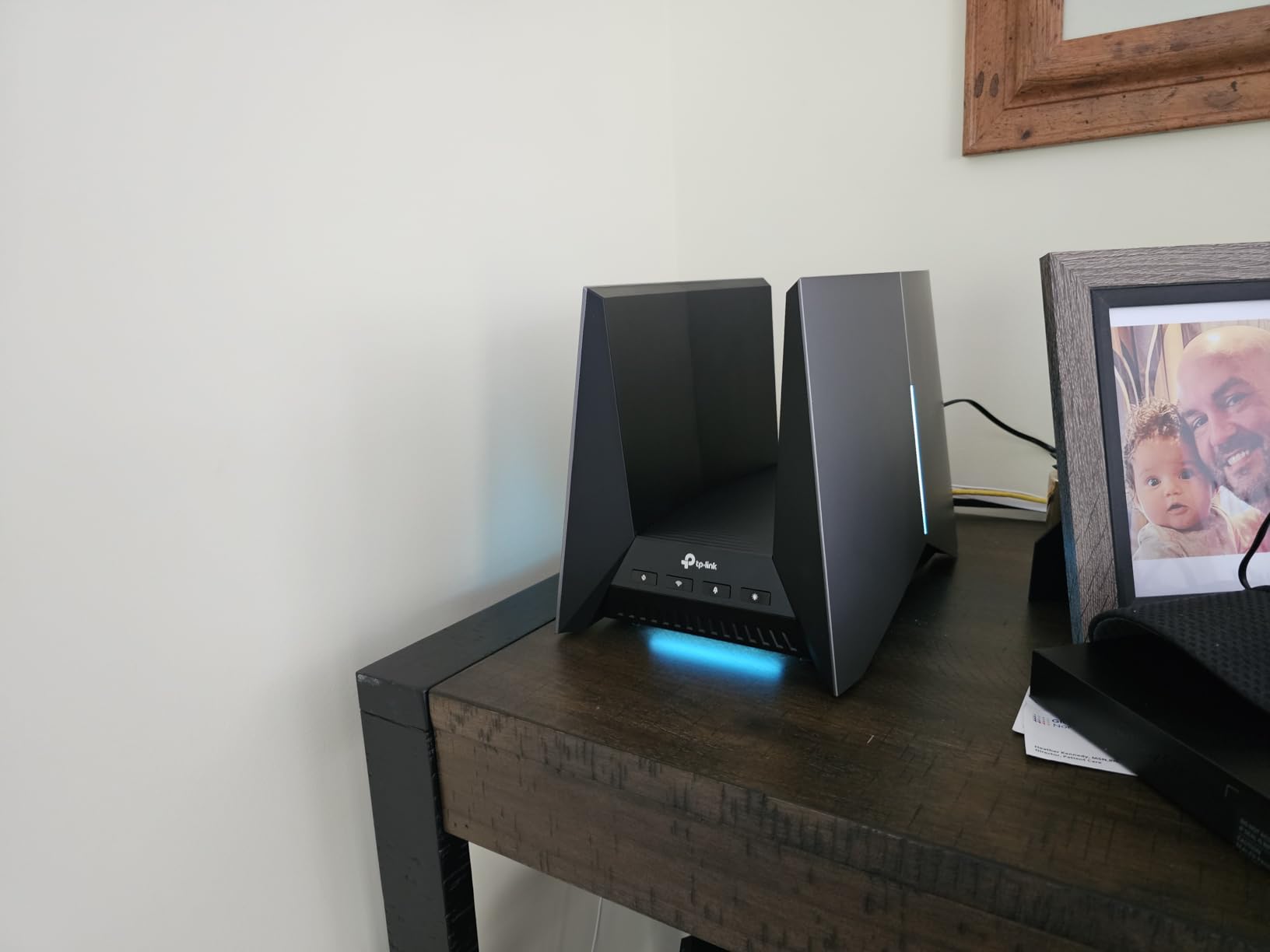 TP-Link Tri-Band BE19000 Wi-Fi 7 Gaming Router Archer GE800 | 12-Stream | 2×10G + 4×2.5G Ports, USB 3.0 | Turbo Acceleration, Dedicated Gaming Port & Panel, RGB Lighting, HomeShield, Free Expert Help - Customer Photo 1