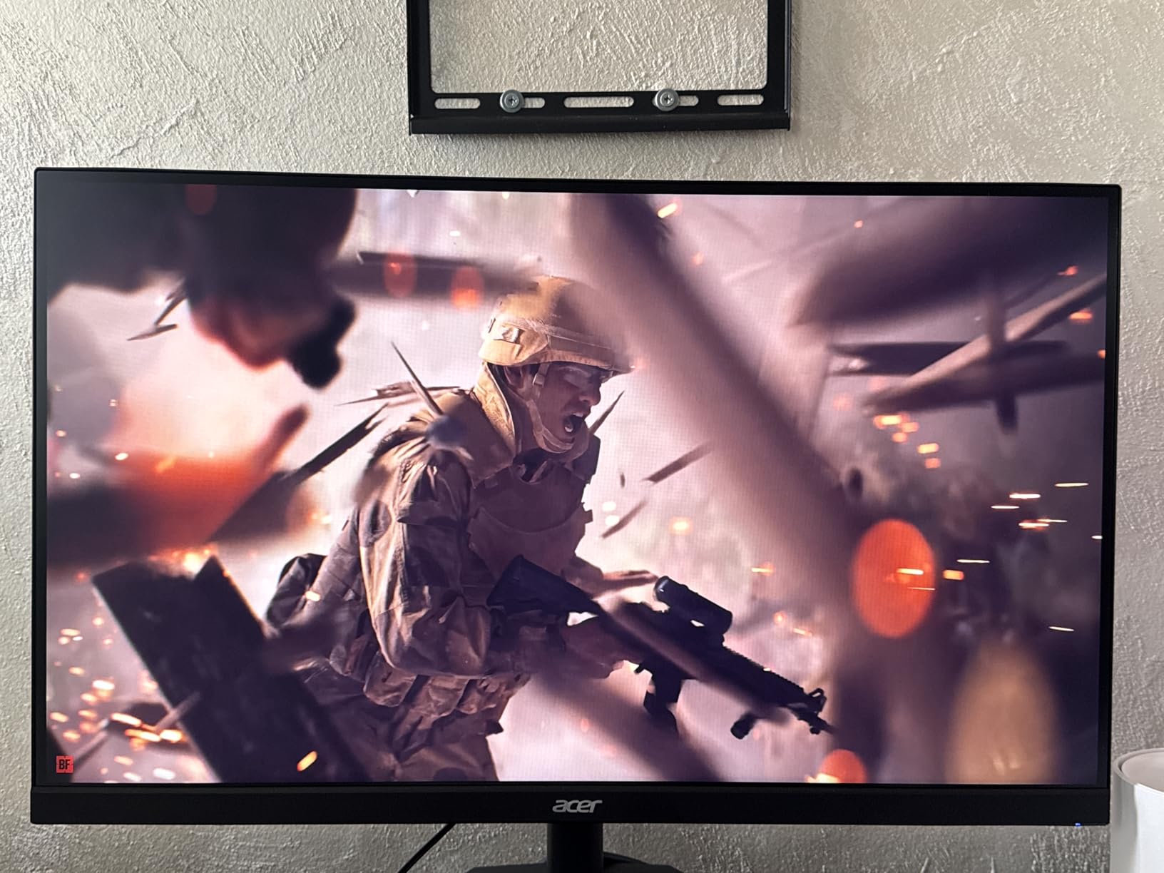 acer Nitro 27 Inch QHD 2560 x 1440 IPS Gaming Monitor | AMD FreeSync | Up to 180Hz Refresh | Up to 0.5ms | DCI-P3 95% | HDR 10 Support | One Display Port 1.2 & Two HDMI 2.0 | KG271U N3bmiipx - Customer Photo 1