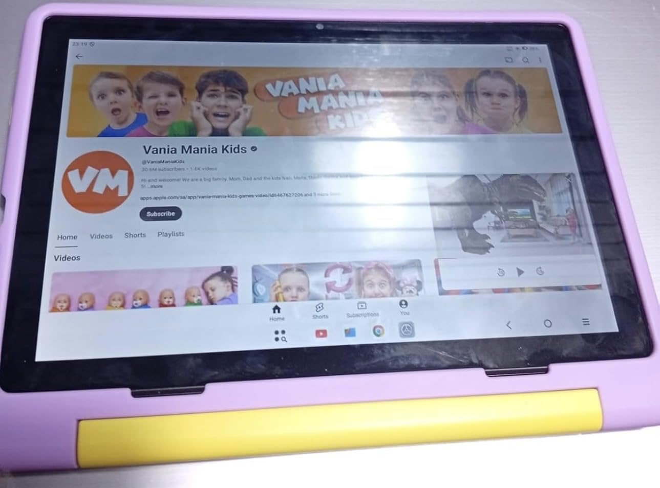 URAO Kids Tablet, Android 14 Tablet for Kids 10 inch, Toddler Tablet Octa-Core 64GB 1TB TF Card Expandable,Children's Tablet with Case, WiFi Tablet Parental Control, Dual Camera, Great Gift for Kids - Customer Photo 1