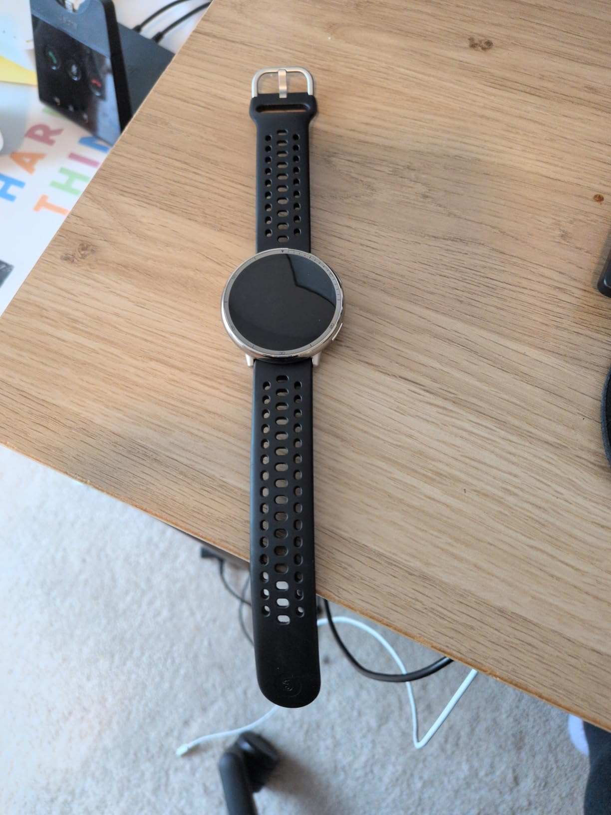 Amazfit Active 2 Sport Smart Watch Fitness Tracker for Android and iPhone, 44mm, 10 Day Battery, Water Resistant, GPS Maps, Sleep Monitor, 160+ Workout Modes, 400 Face Styles, Silicone Strap, Free App - Customer Photo 1