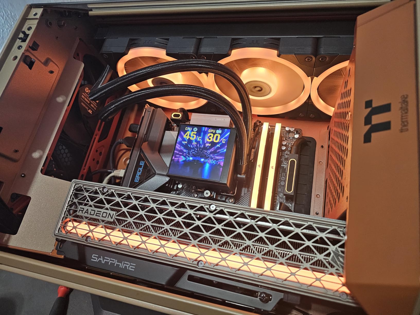 Sapphire 11348-01-20G Nitro+ AMD Radeon™ RX 9070 XT Gaming OC Graphics Card with 16GB GDDR6, AMD RDNA 4 - Customer Photo 2