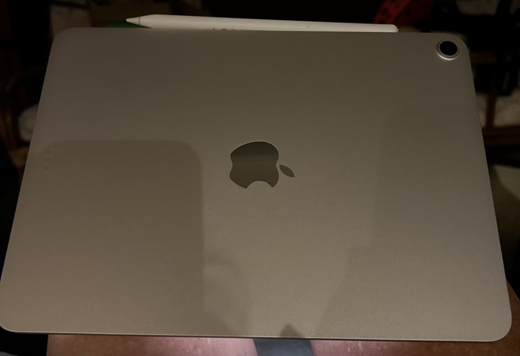 iPad Air 11-inch with M3 chip Built for Apple Intelligence, Liquid Retina Display, 128GB, 12MP Front/Back Camera, Wi-Fi 6E, Touch ID, All-Day Battery Life — Space Gray - Customer Photo 1