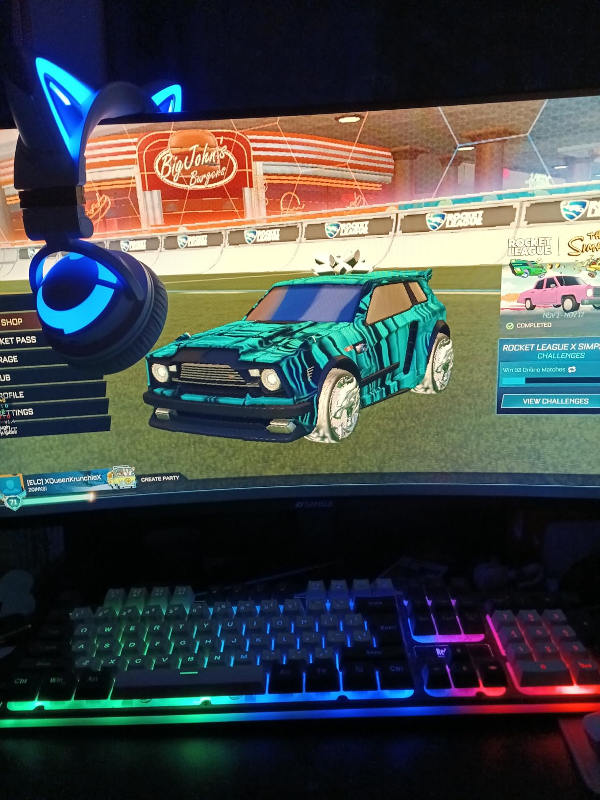 SANSUI 34 Inch 240Hz Ultrawide Curved Gaming Monitor UWQHD 3440×1440, 21:9 2K Curved Monitor 1500R,HDR400,Fast VA, PIP/PBP,AI Crosshair,AIPQ(Visual Enhance),MPRT 1ms,HDMI2.1*2,DP1.4*2(DP Cable Incl.) - Customer Photo 2