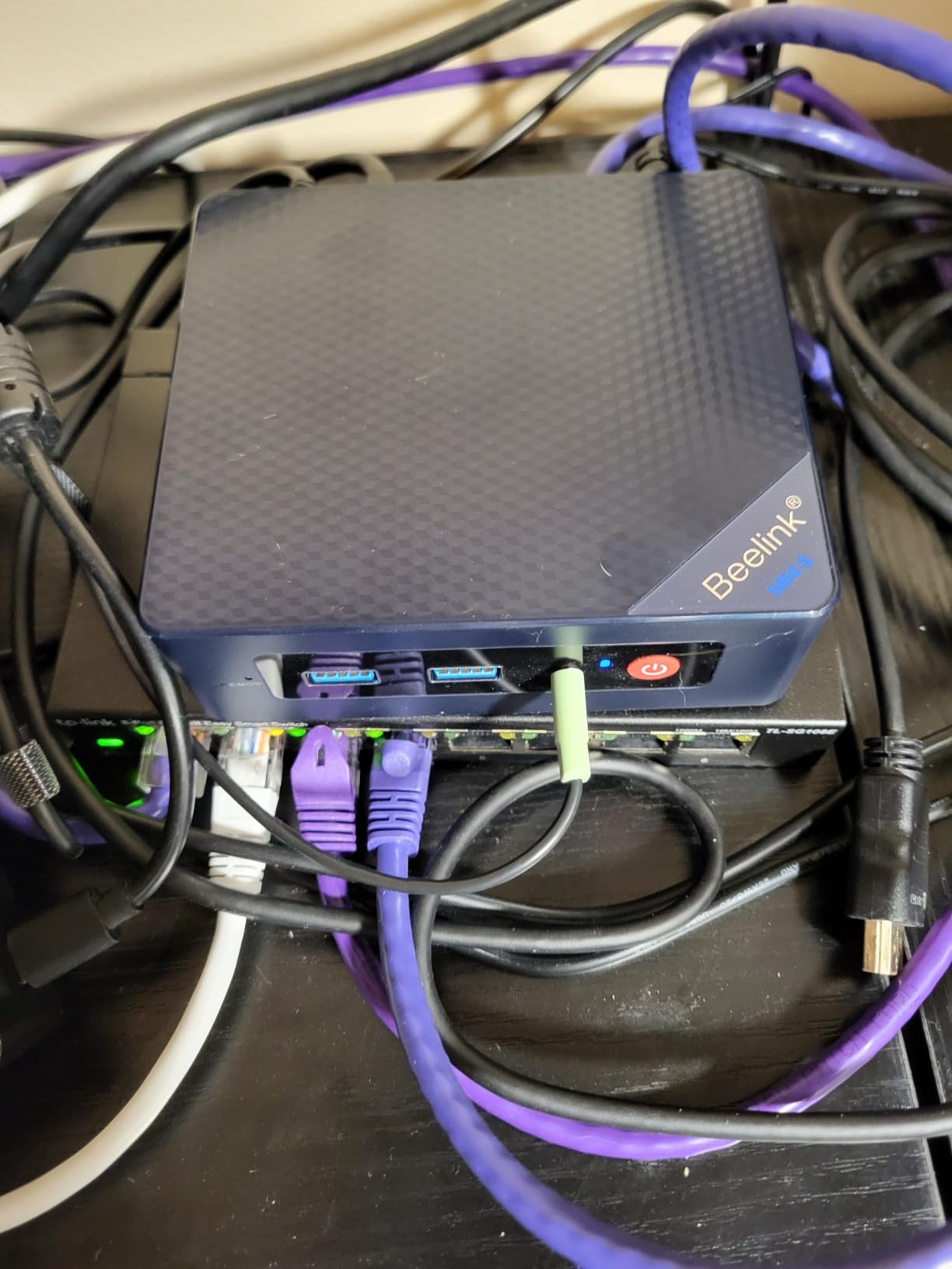 Beelink ME Mini PC, Desktop NAS Intel N150 12G LPDDR5 64G EMMC, 2TB M.2 PCIe 3.0x2 SSD, 6 x M.2 SSD Slots, Dual 2.5G LAN/File Server/NAS Storage/Network Attached Storage/Private Cloud/Network Storage Customer Review Beelink ME Mini PC, Desktop NAS Intel N150 12G LPDDR5 64G EMMC, 2TB M.2 PCIe 3.0x2 SSD, 6 x M.2 SSD Slots, Dual 2.5G LAN/File Server/NAS Storage/Network Attached Storage/Private Cloud/Network Storage - Customer Photo 2