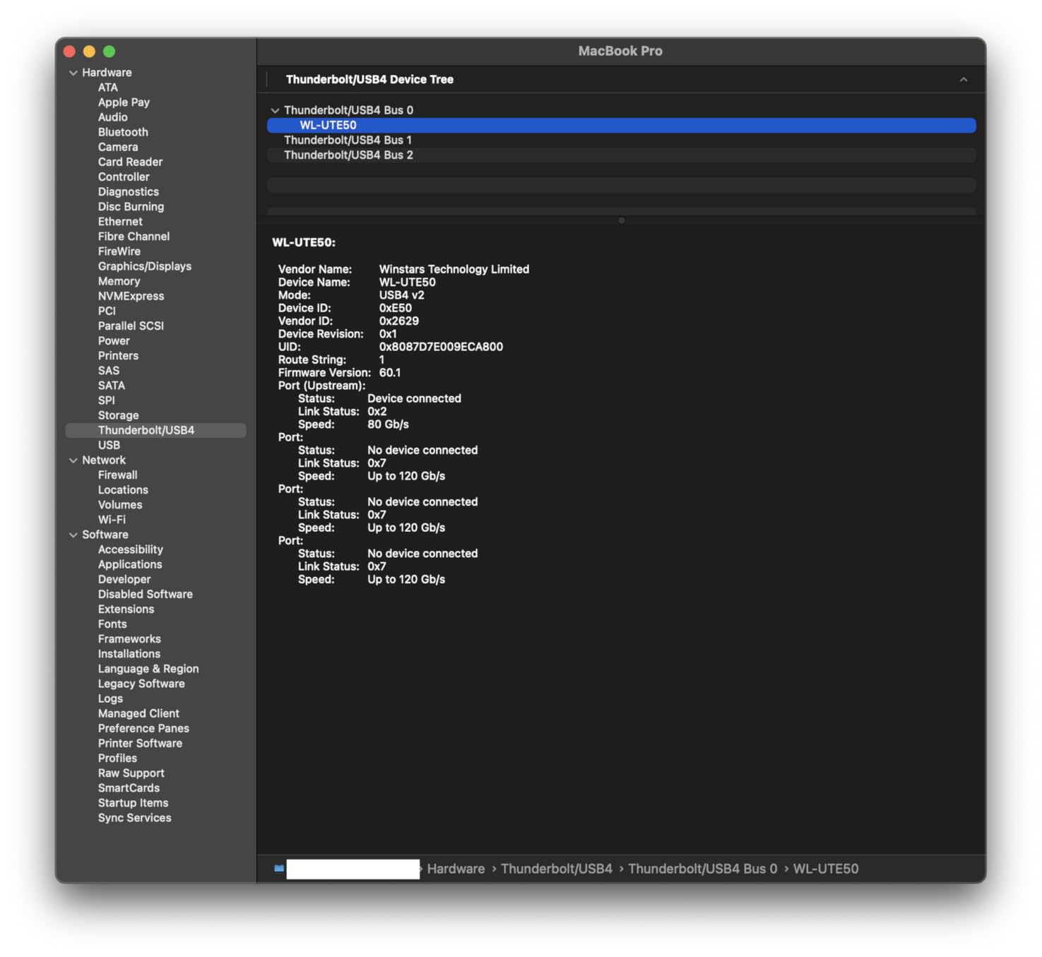 WAVLINK 80Gbps M.2 NVMe SSD Enclosure with Cooling Fan Compatible with Thunderbolt5/4/3/USB4, Support B+M/M-Key NVMe 2280 SSD, Work with Mac M4 Pro - Customer Photo 3