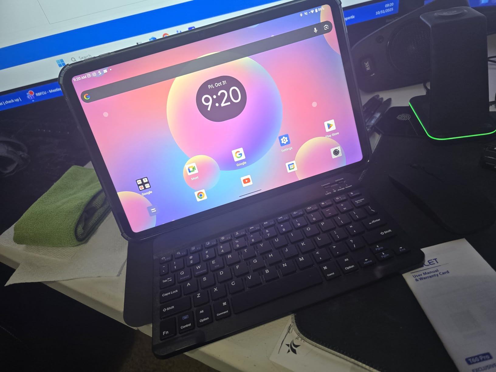 13 Inch Large Tablet,Android 15 Tablets with Gemini AI,24GB RAM+256GB ROM, 120Hz, Octa-Core,10000mAh Fast Charge, WiFi6, Large Android Tablet with Keyboard and Pen Gaming Office Suite-2-Year Warranty - Customer Photo 1