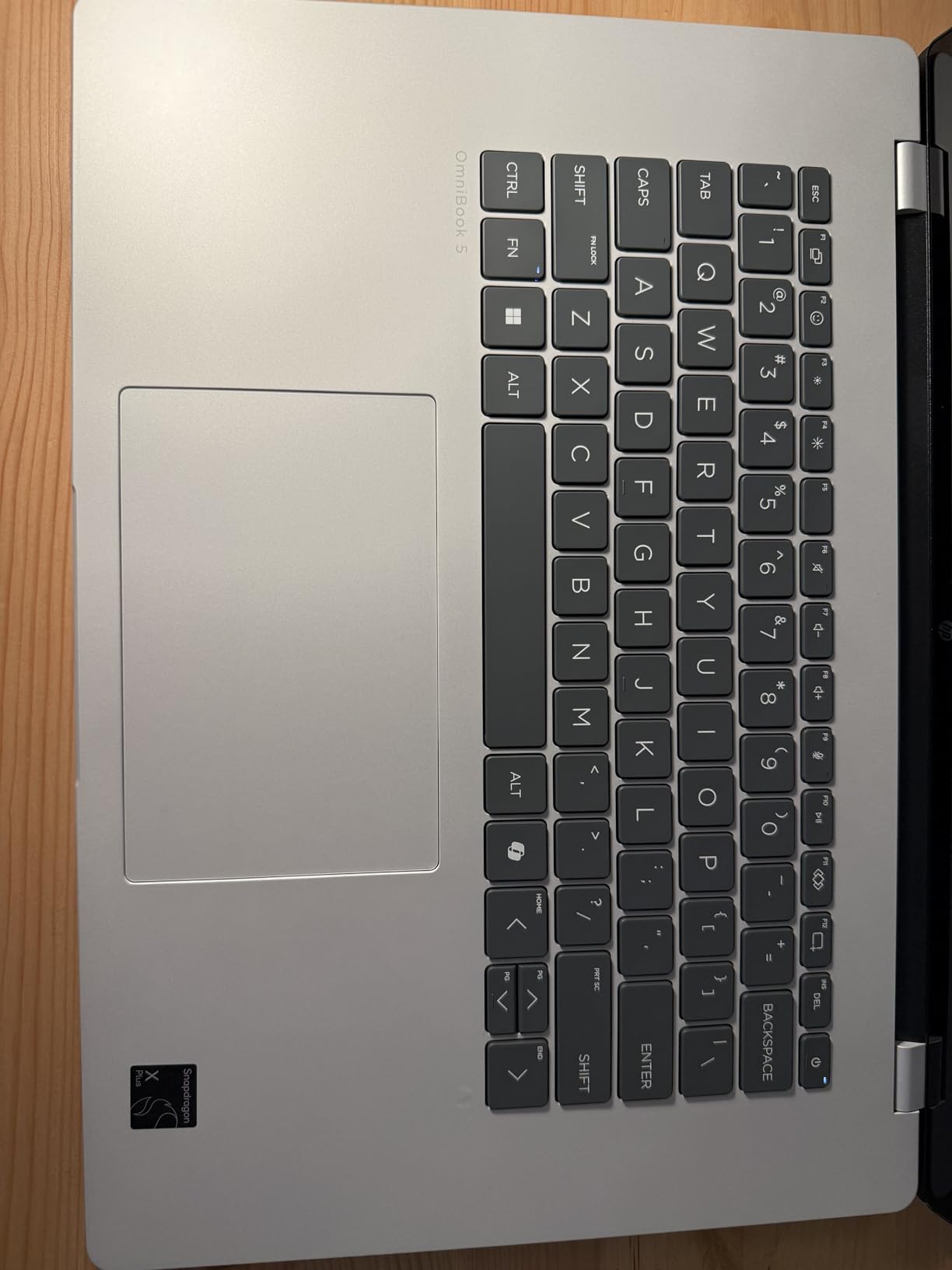 HP OmniBook 5 16 inch Next Gen AI PC, 2K Touchscreen, Snapdragon X Plus X1P-42-100, 16 GB RAM, 512 GB SSD, Qualcomm Adreno GPU, Windows 11 Home, Copilot+ PC, Glacier Silver, 16-fb0000nr Customer Review HP OmniBook 5 16 inch Next Gen AI PC, 2K Touchscreen, Snapdragon X Plus X1P-42-100, 16 GB RAM, 512 GB SSD, Qualcomm Adreno GPU, Windows 11 Home, Copilot+ PC, Glacier Silver, 16-fb0000nr - Customer Photo 3