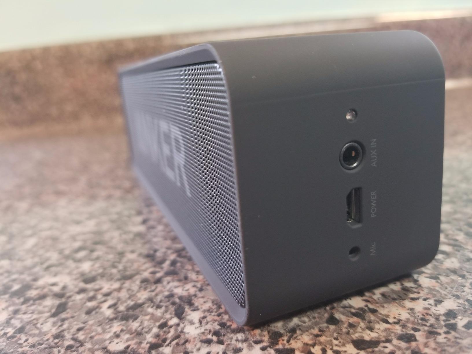 Anker Soundcore Upgraded Bluetooth Speaker with IPX5 Waterproof, Stereo Sound, 24H Playtime, Portable Wireless Speaker for iPhone, Samsung and More (Black) - Customer Photo 3