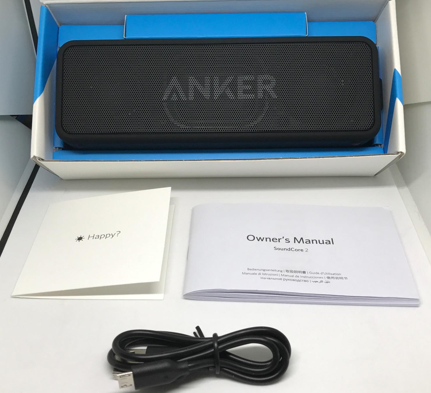 Anker Soundcore 2 Portable Bluetooth Speaker with Stereo Sound, Bluetooth 5, Bassup, IPX7 Waterproof, 24-Hour Playtime, Wireless Stereo Pairing, Speaker for Home, Outdoors, Travel Customer Review Anker Soundcore 2 Portable Bluetooth Speaker with Stereo Sound, Bluetooth 5, Bassup, IPX7 Waterproof, 24-Hour Playtime, Wireless Stereo Pairing, Speaker for Home, Outdoors, Travel - Customer Photo 2