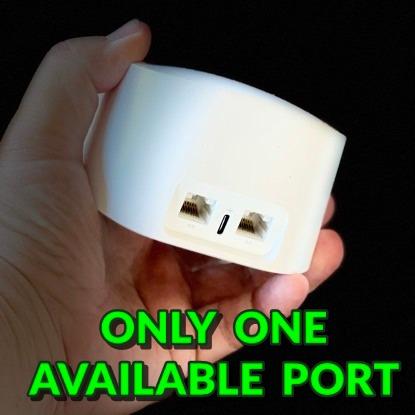 Amazon eero 6 mesh wifi extender - Add up to 1,500 sq. ft. of Wi-Fi 6 coverage to your existing eero mesh wifi network - Customer Photo 2