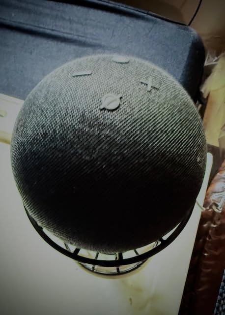 Amazon Echo Dot (newest model) - Vibrant sounding speaker with Alexa+ Early Access, Great for bedrooms, dining rooms and offices, Deep Sea Blue - Customer Photo 2