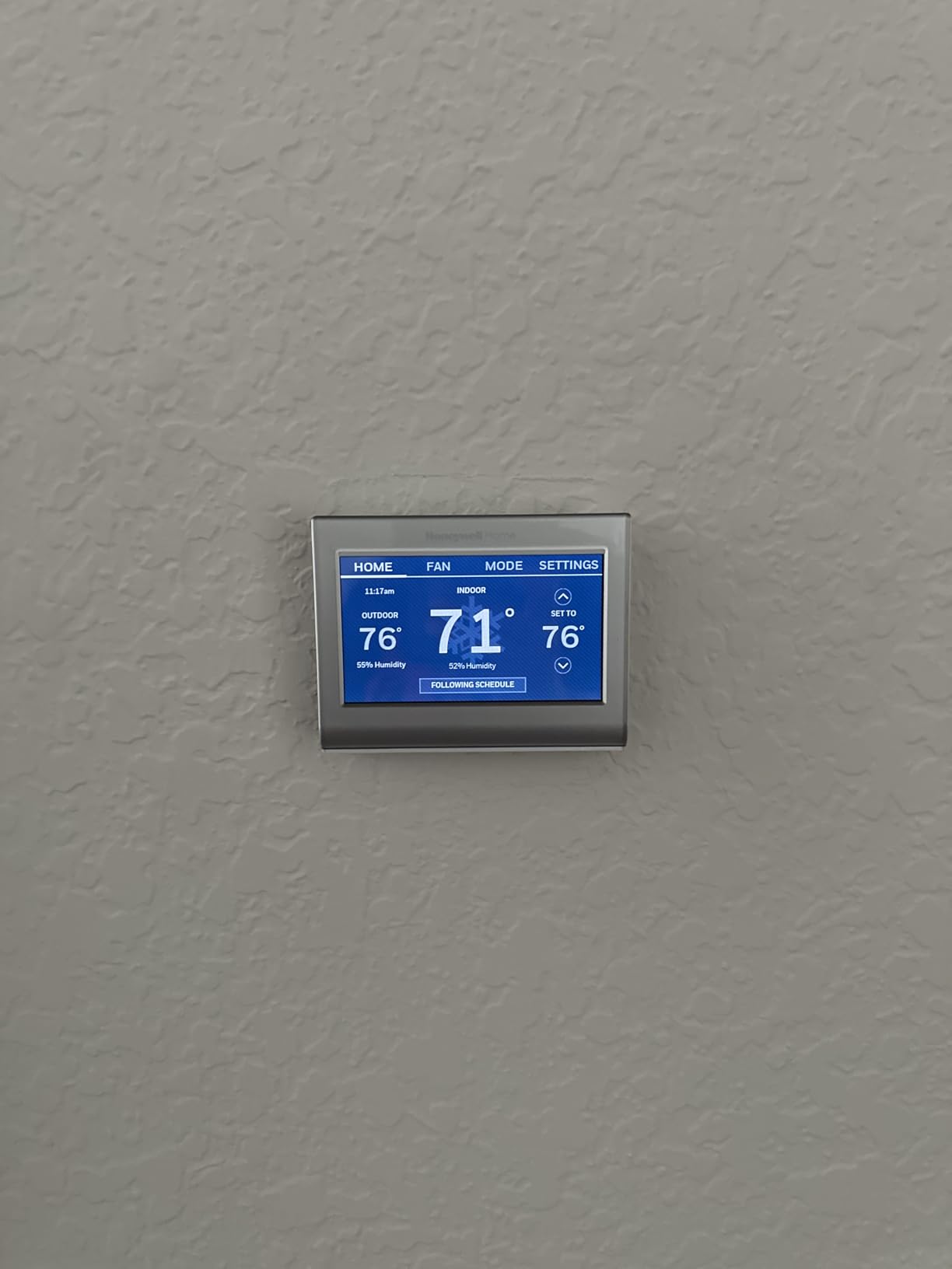 Honeywell Home RTH9600WF Smart Color Thermostat ENERGY STAR Wi-Fi Programmable Touchscreen Alexa Ready - C-Wire Required Customer Review Honeywell Home RTH9600WF Smart Color Thermostat ENERGY STAR Wi-Fi Programmable Touchscreen Alexa Ready - C-Wire Required - Customer Photo 2