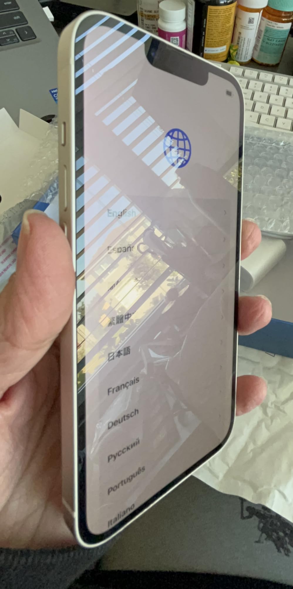 Apple iPhone 14 (Renewed), 128GB, Midnight - Unlocked - Customer Photo 2