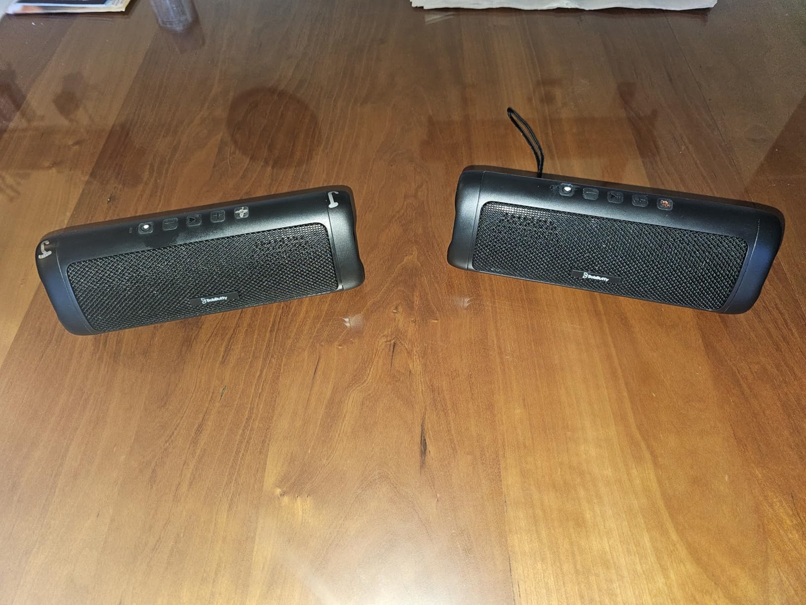 Bluetooth Speaker Gifts for Men: Portable Wireless, IPX5 Waterproof, White Elephant Gifts for Adults, Stocking Stuffers for Teens Boy Girl, Up to 20H Playtime, TWS Pair, for Home/Party/Outdoor (Black) Customer Review Bluetooth Speaker Gifts for Men: Portable Wireless, IPX5 Waterproof, White Elephant Gifts for Adults, Stocking Stuffers for Teens Boy Girl, Up to 20H Playtime, TWS Pair, for Home/Party/Outdoor (Black) - Customer Photo 2