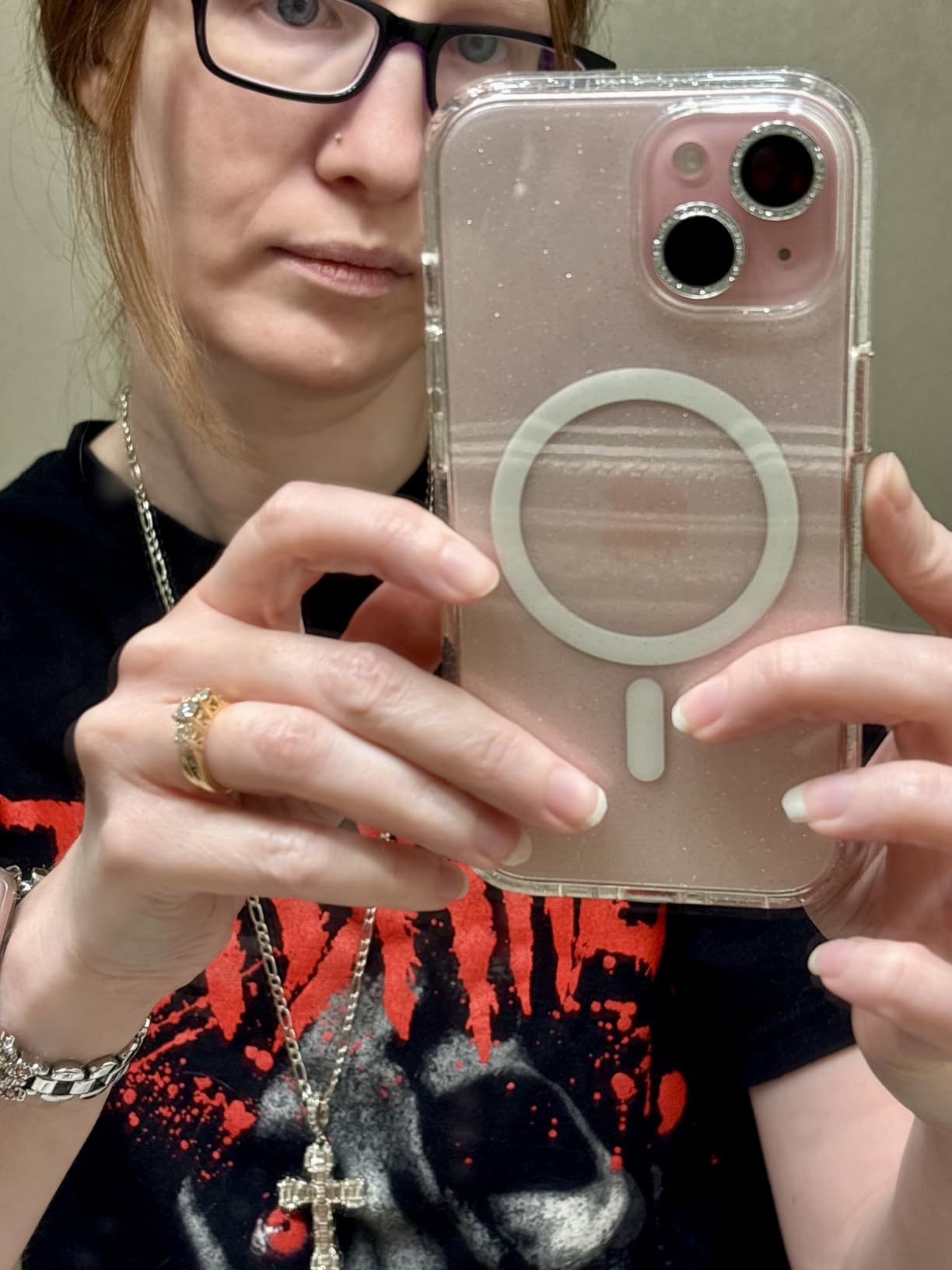 Apple iPhone 15 (Renewed), 128GB, Blue - Unlocked - Customer Photo 2