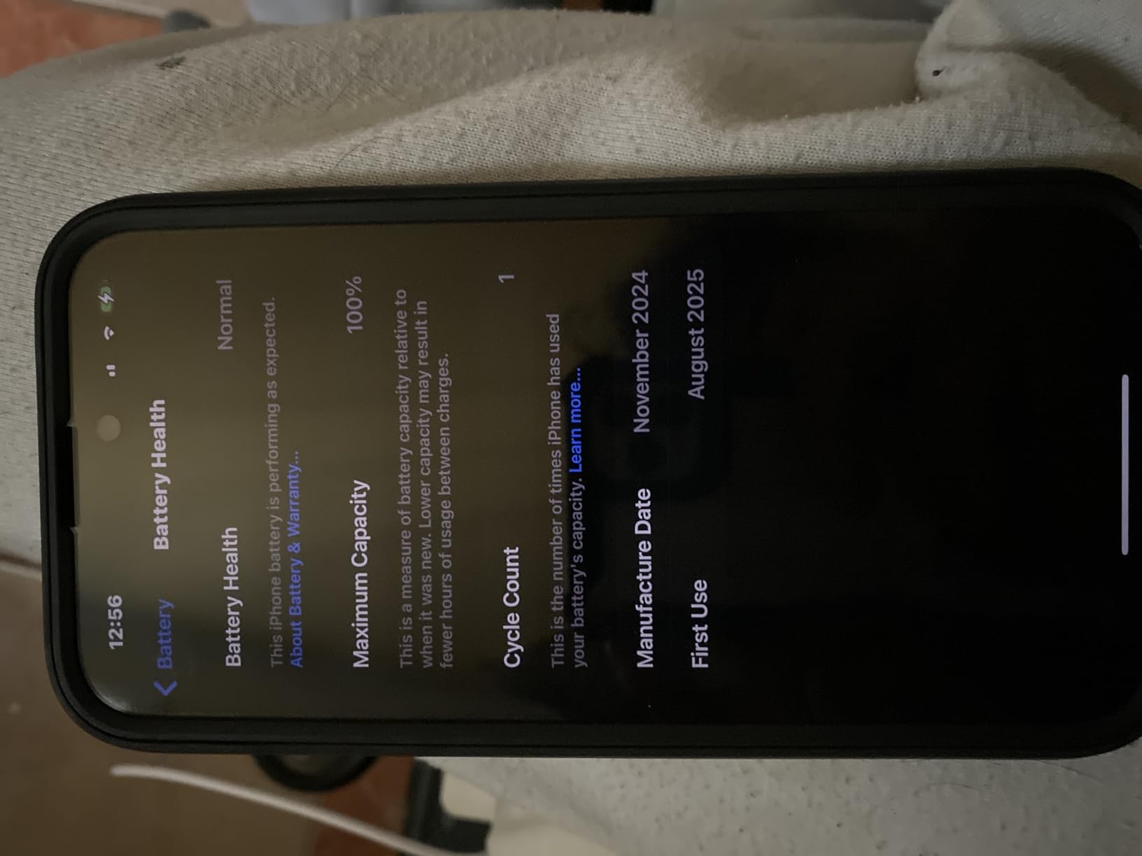 Apple iPhone (Renewed Premium) 15 Pro Max, 256GB, Natural Titanium - Unlocked - Customer Photo 1