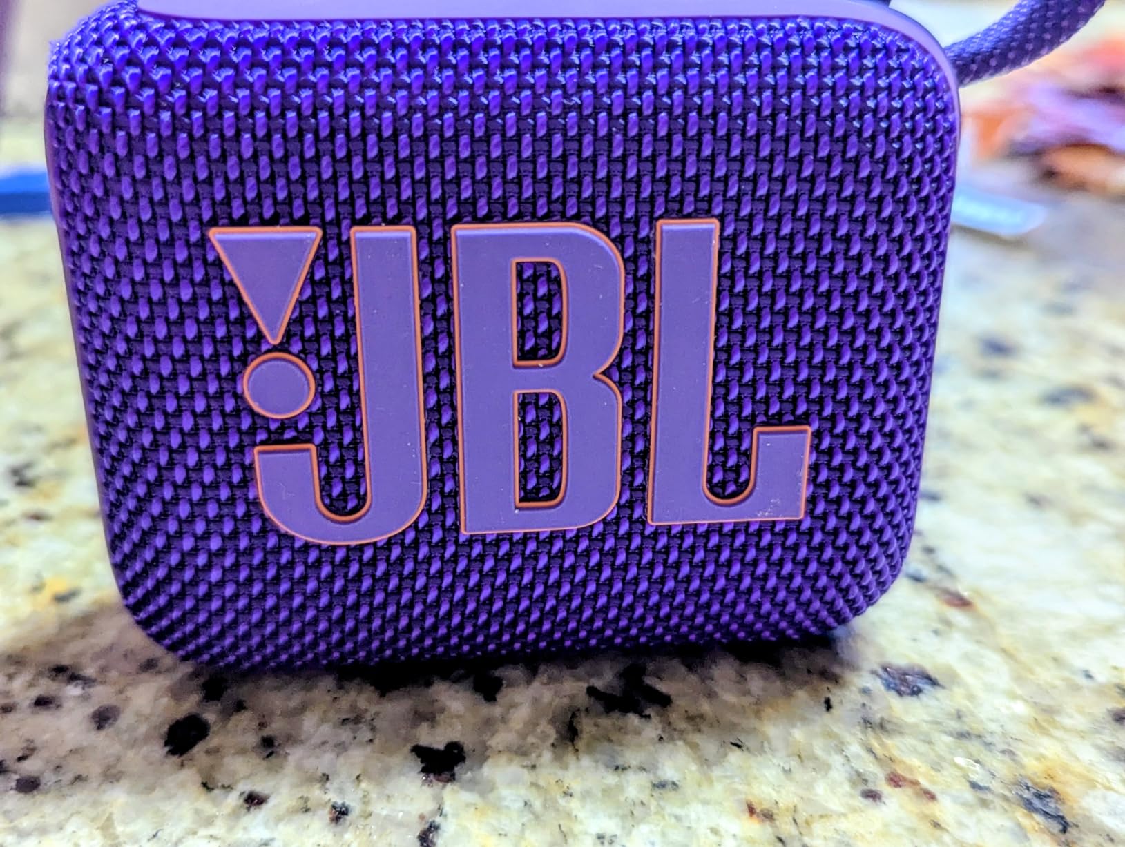JBL Go 4 - Ultra-Portable, Waterproof and Dustproof Bluetooth Speaker, Big Pro Sound with Punchy bass, 7-Hour Built-in Battery, Made in Part with Recycled Materials (Black) - Customer Photo 1