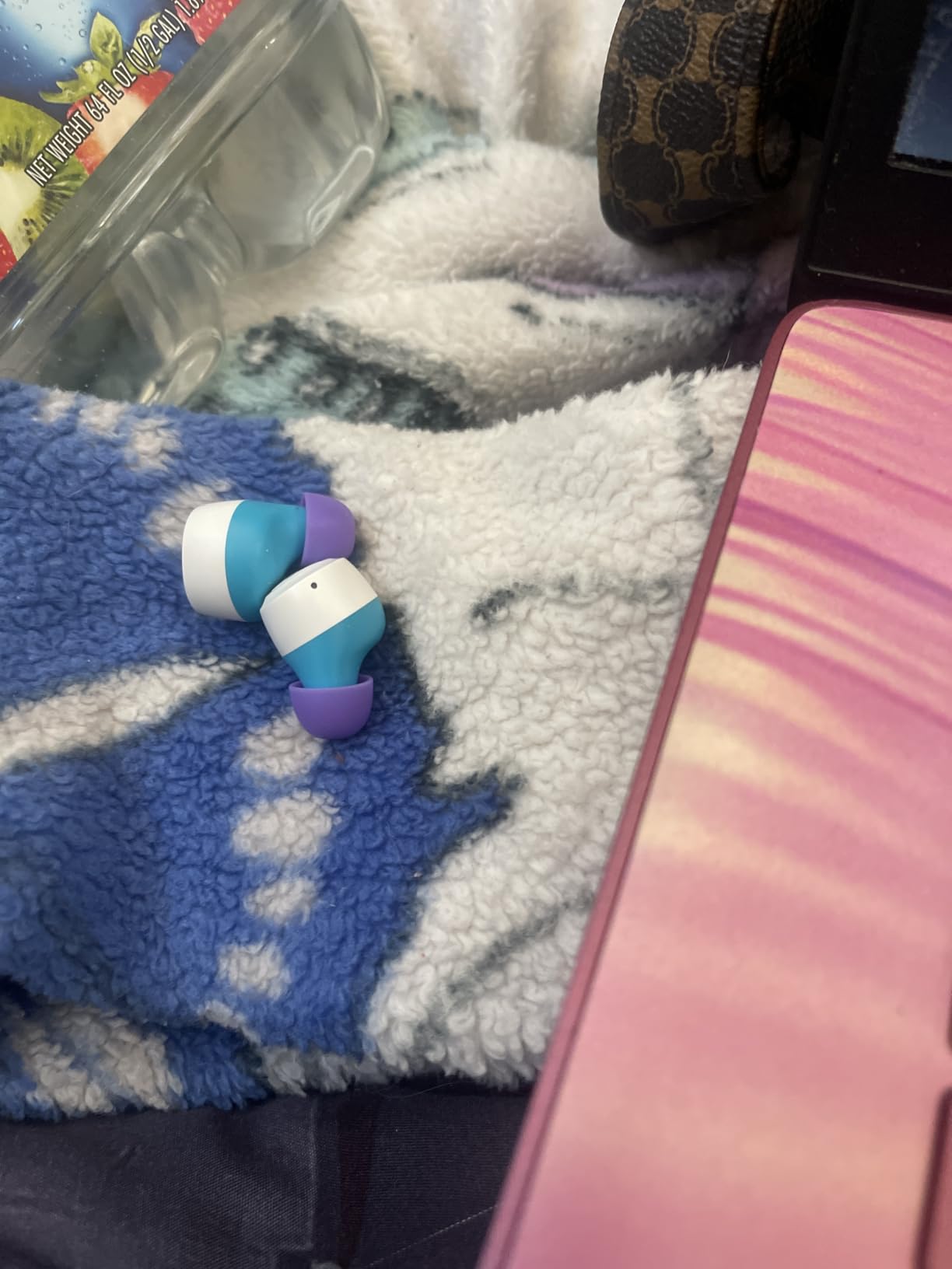 JLab Go Air Pop+ Tones True Wireless Earbuds, in Ear Headphones, Bluetooth Earphones, 35H Playtime Ear Buds, Bluetooth Earbuds with Microphone, USB-C Charging Case, Dual Connect, EQ3 Sound, (155 N) - Customer Photo 1