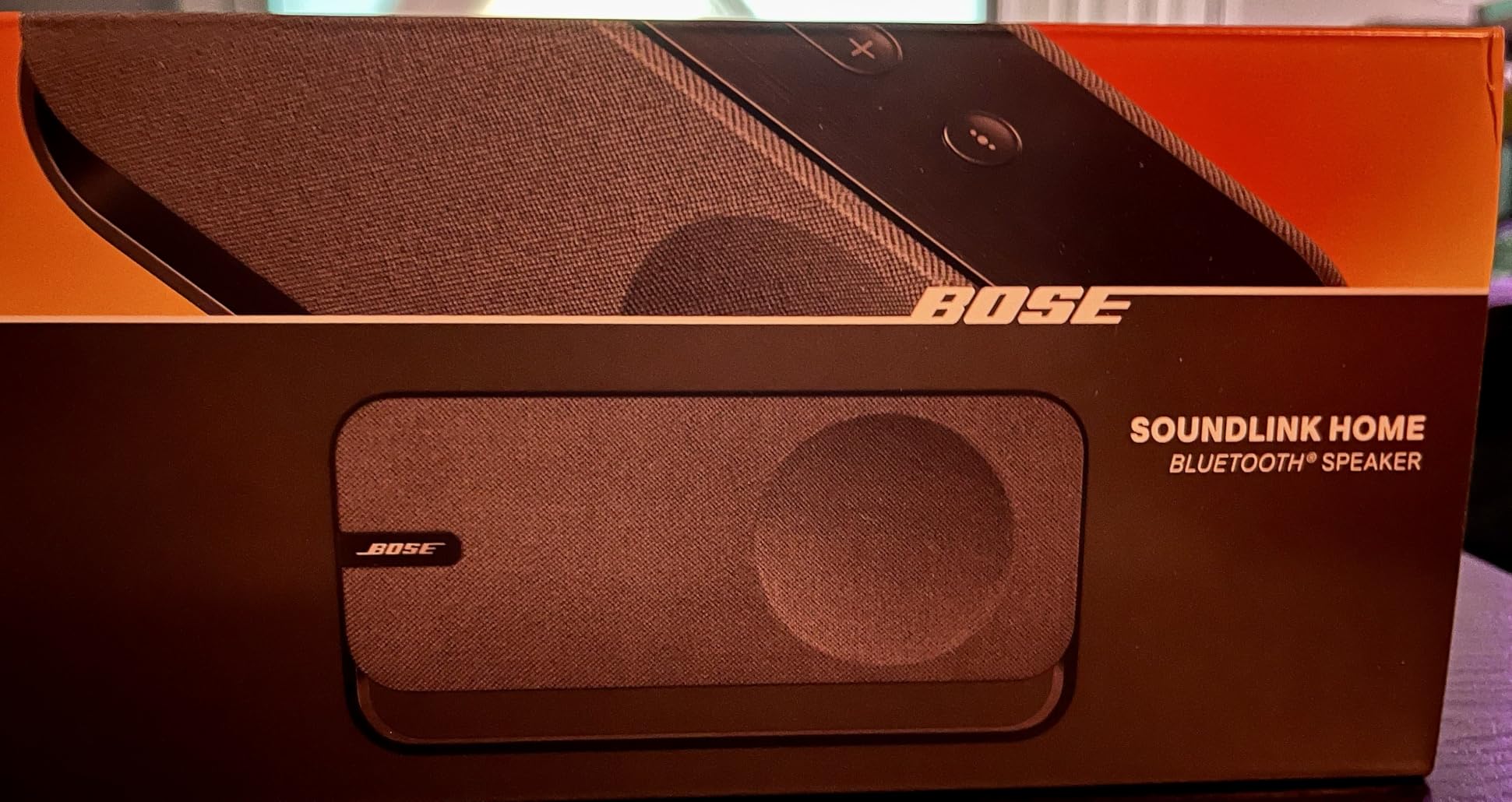 Bose SoundLink Home Speaker, Premium, Portable and Wireless Bluetooth Bookshelf Speaker, Up to 9 Hours Battery Life, Cool Grey - Customer Photo 4