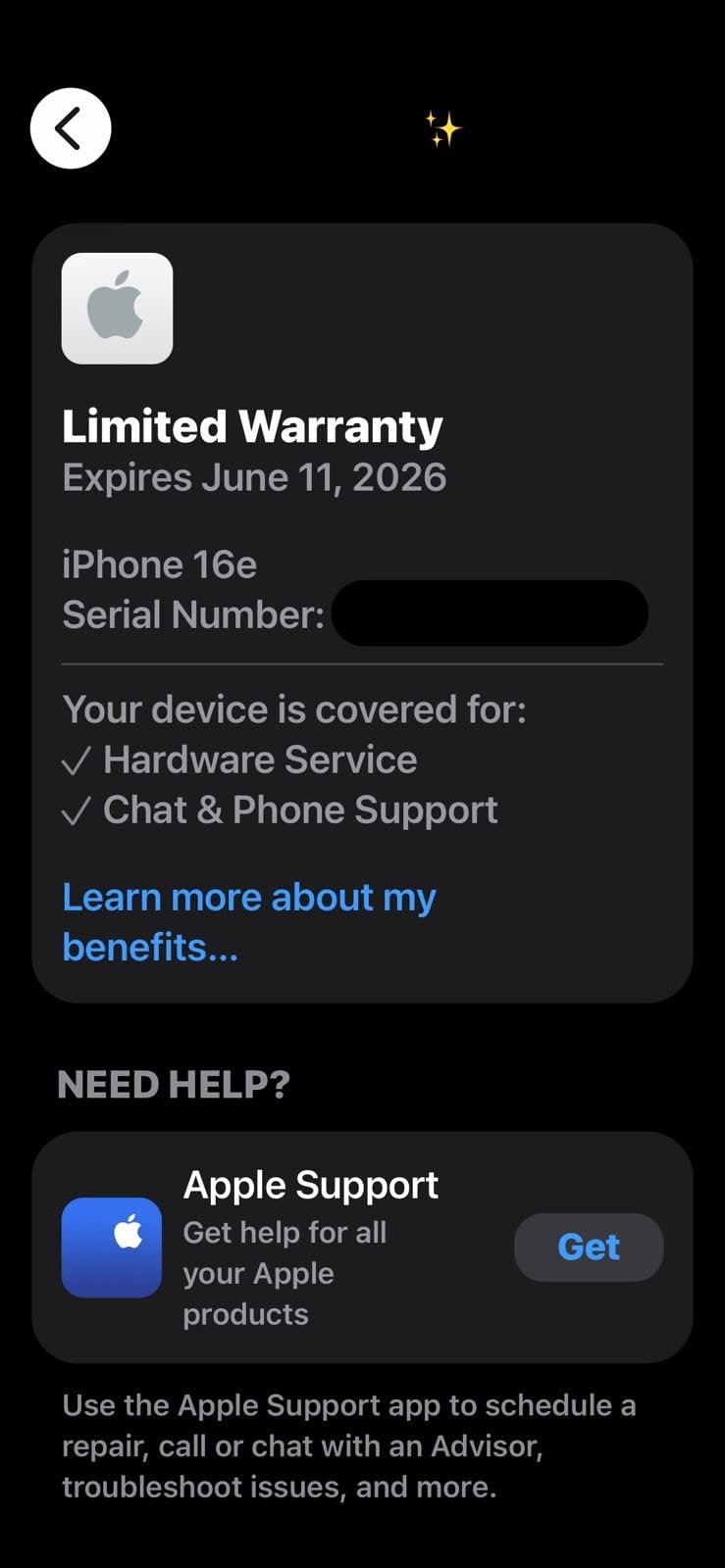 Apple iPhone 16e, 128GB, eSIM, Black - Unlocked (Renewed) - Customer Photo 1