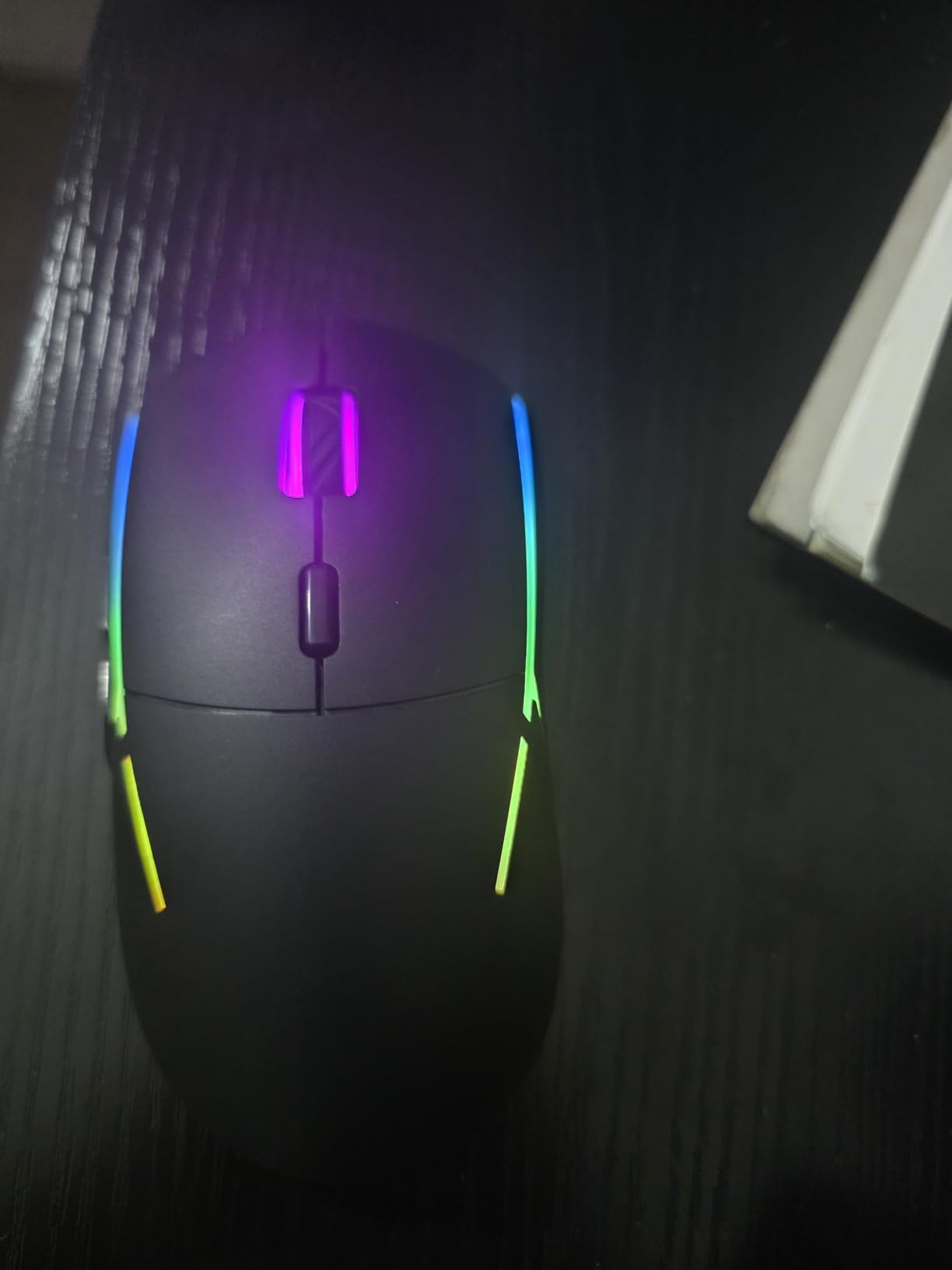 FFJ Wireless Gaming Mouse, 24000 DPI, Tri-Mode 2.4G/USB-C/Bluetooth 5.3 Gaming Mouse Wireless, RGB Programmable Mouse Gamer, 75Hrs Battery Life, Rechargeable Gaming Mice for PC, Mac, PS5, Xbox - Black - Customer Photo 2