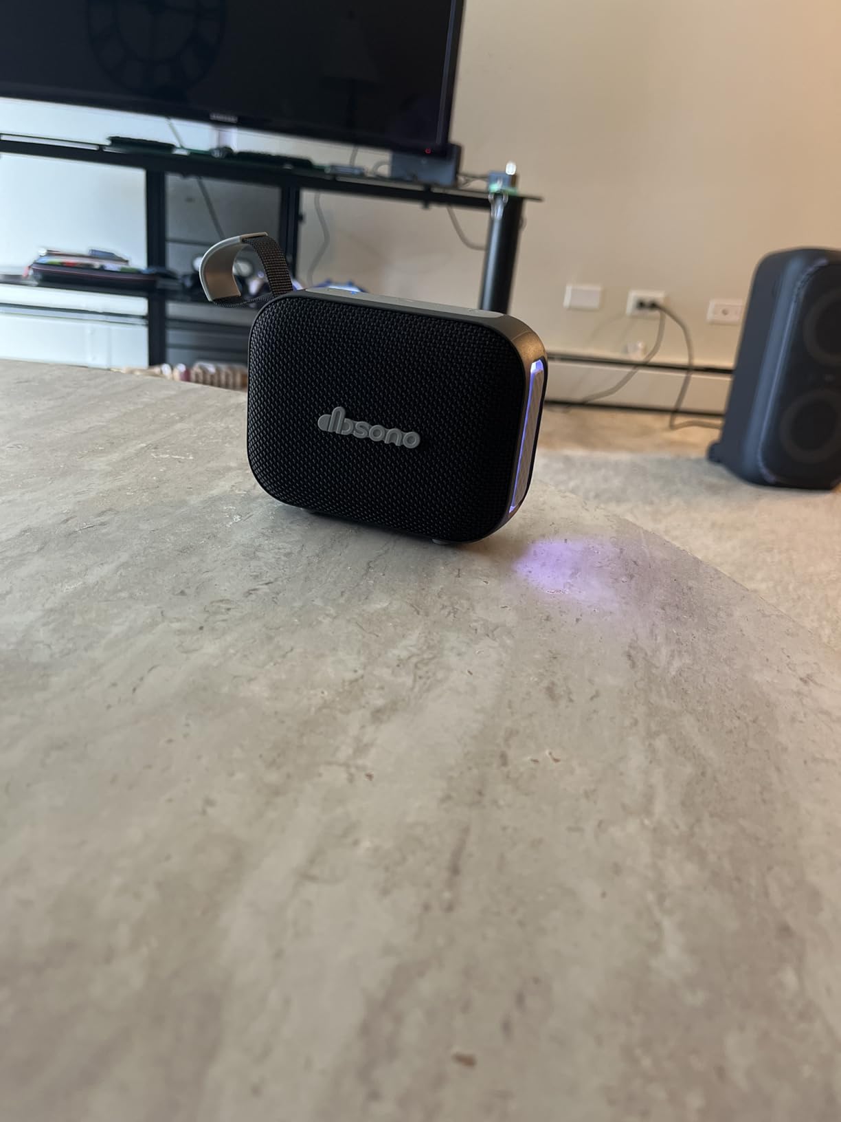 Portable Bluetooth Speaker Waterproof Gift: Birthday Christmas White Elephant Gifts Stocking Stuffers for Adults Teens Women Men, IPX5 HD Sound Up to 24H Playtime, Cool Tech for Boys Girls-Black - Customer Photo 3