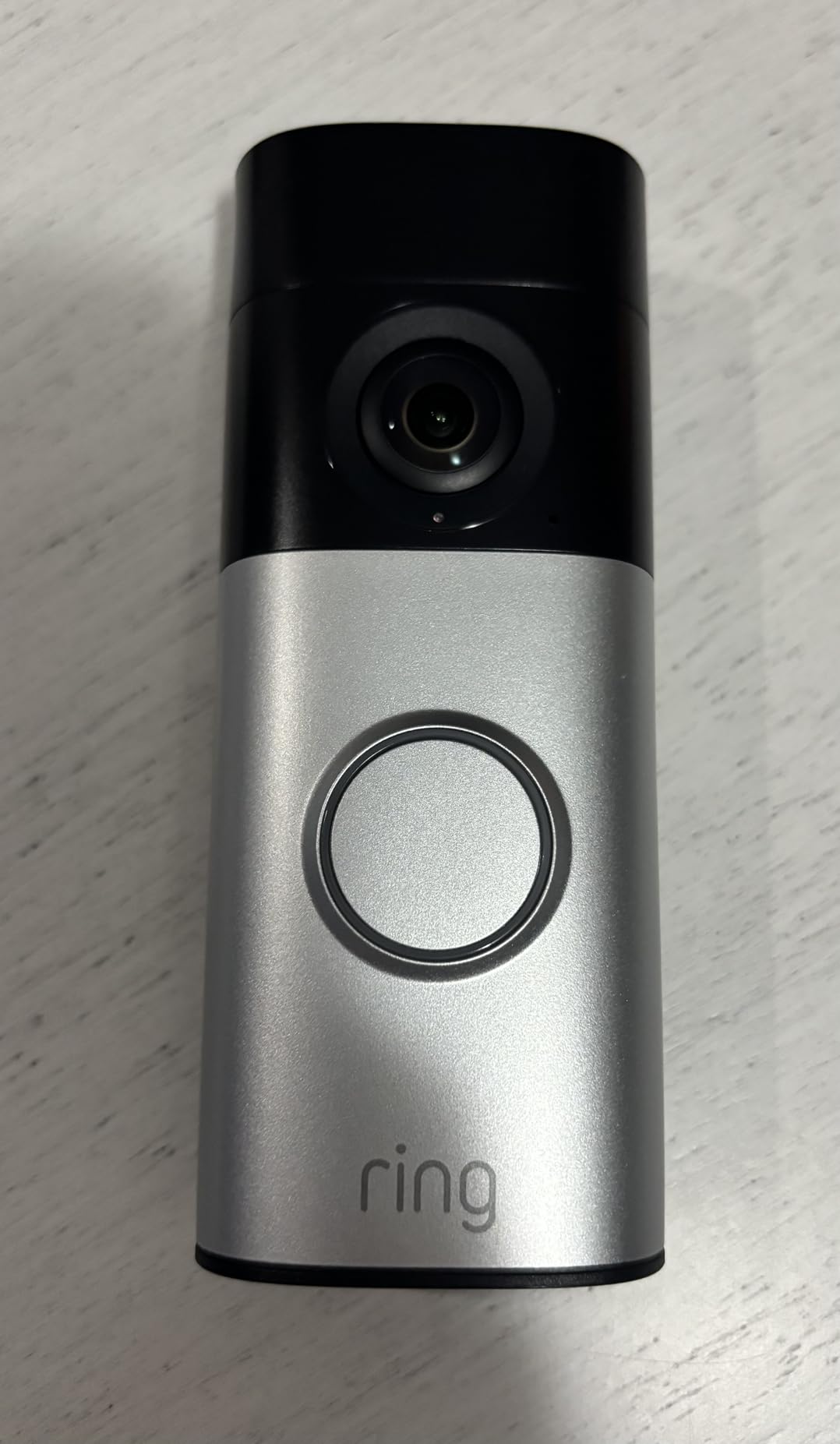 Ring Wired Doorbell Plus (Newest Model) — Retinal 2K with wide-angle video, 4x Enhanced Zoom, and Low-Light Sight, Nickel Silver - Customer Photo 1