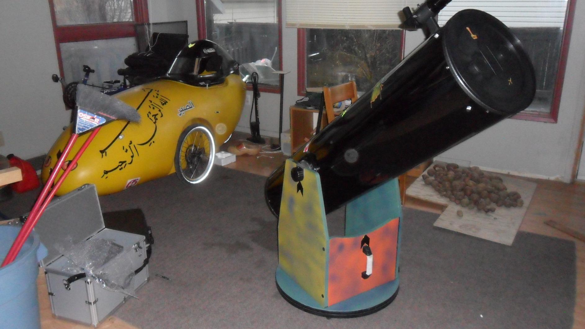 Zhumell 10-inch Dobsonian Reflector Telescope customer photo 1
