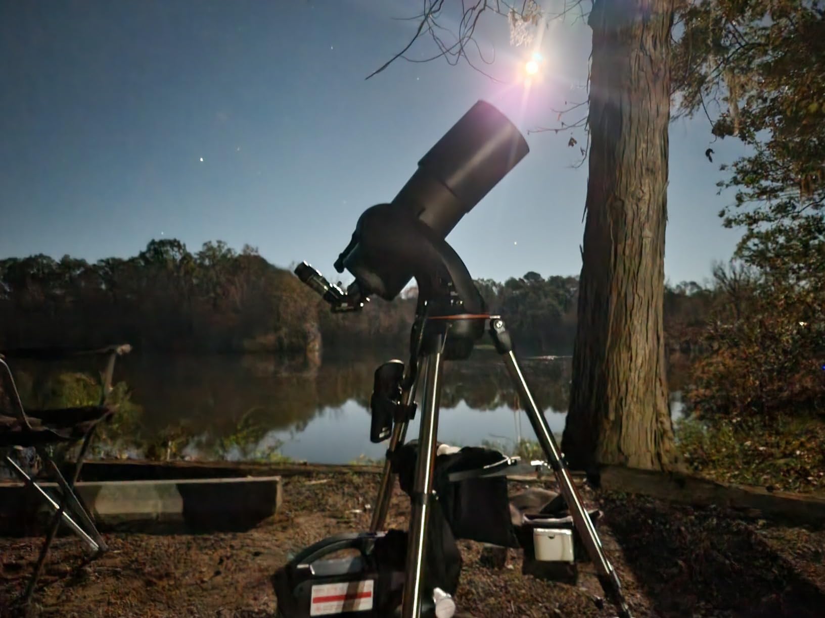 Celestron - NexStar 127SLT Computerized Telescope - Compact and Portable - Maksutov-Cassegrain Optical Design - SkyAlign Technology customer photo 1