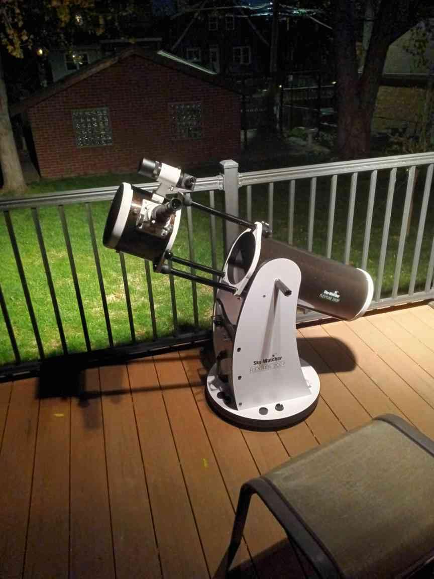 Sky-Watcher Flextube 250 Dobsonian 10-inch Collapsible Large Aperture Telescope customer photo 2