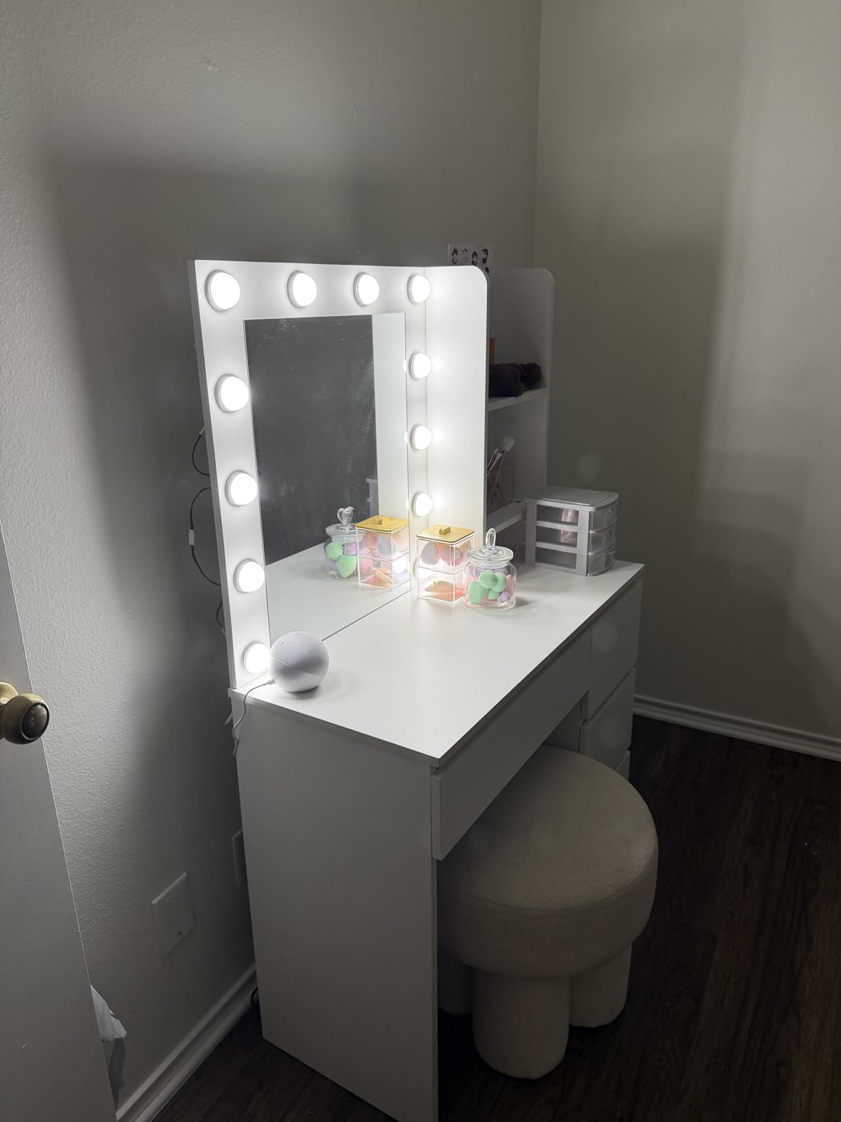 ALITOVE DC 12V 5A Power Supply Adapter Converter Transformer 60W AC 100-240V Input with 5.5x2.5mm DC Output Jack for 5050 3528 LED Strip Module Light customer photo 2