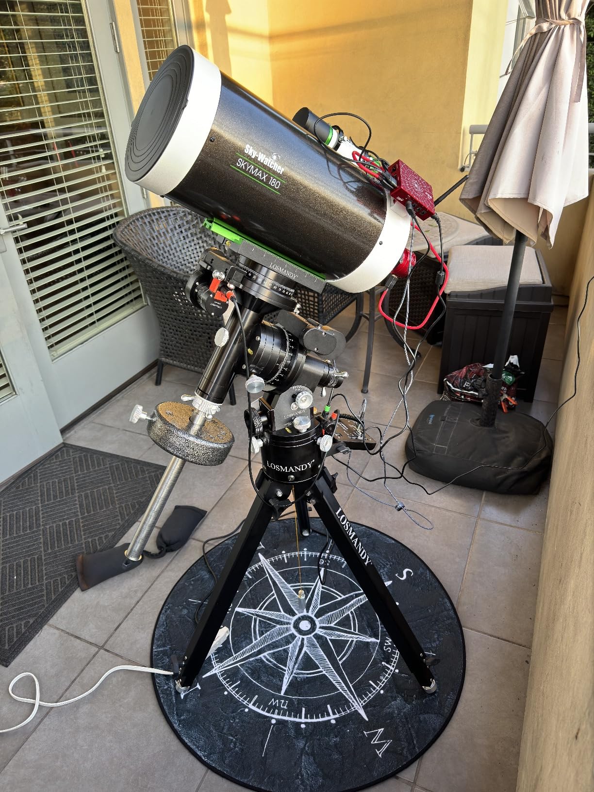 Astromania Protective Telescope Cover with Fixing Strap, Diameter 37.6