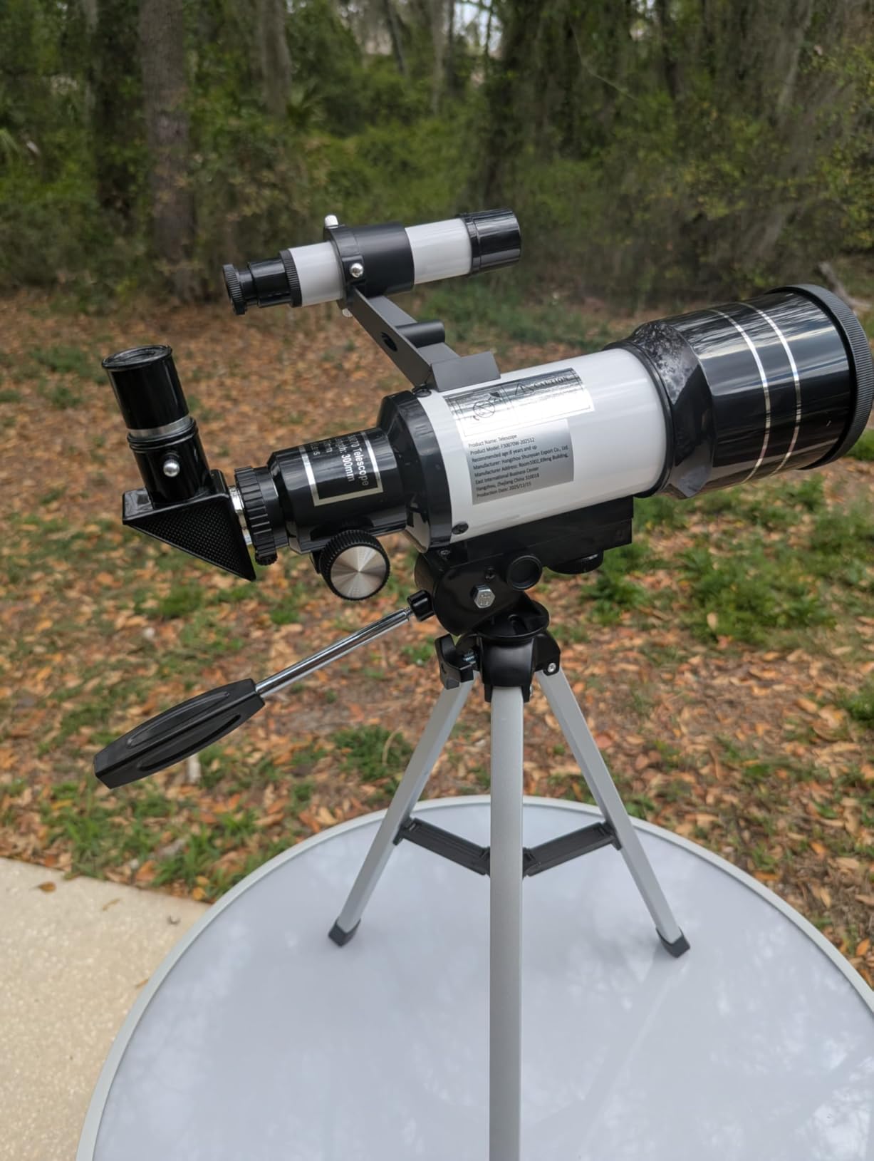 Telescope for Adults & Kids, 70mm Aperture Refractor (15X-150X) Portable Travel Telescope with Phone Adapter customer photo 1