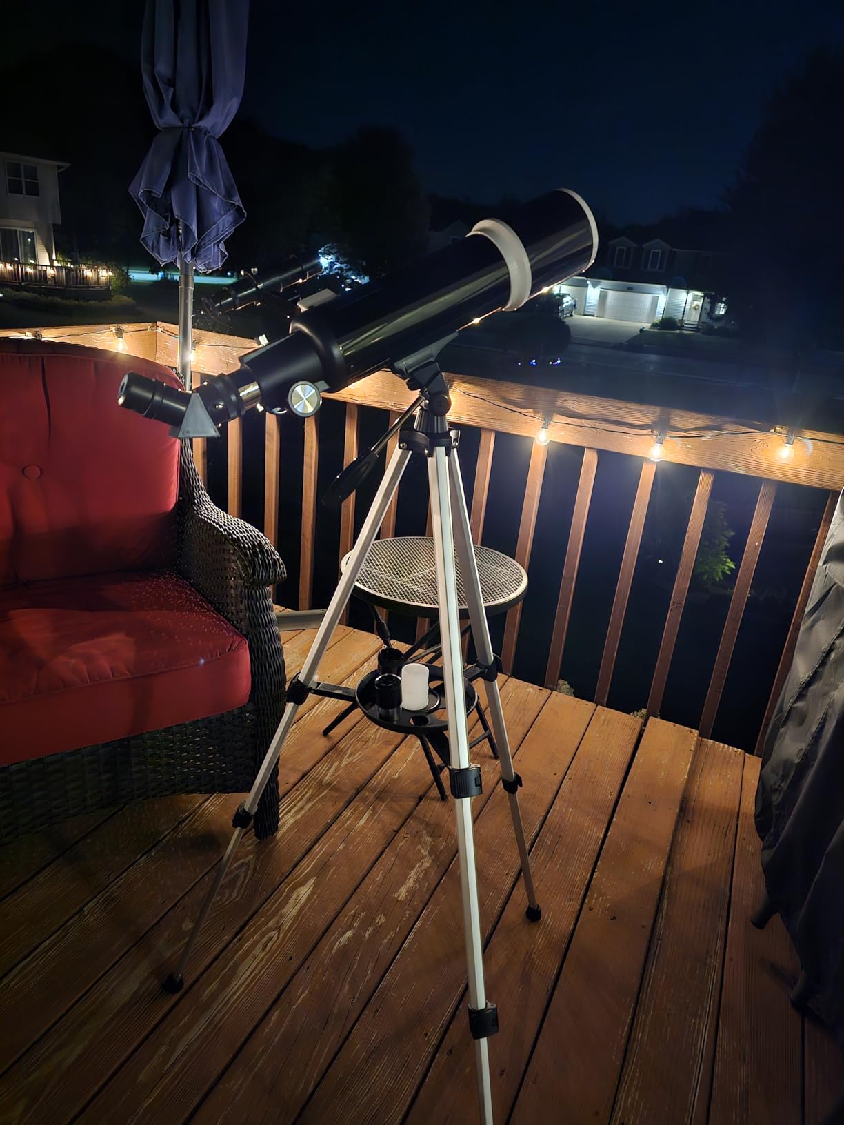 Koolpte Telescope 80mm Aperture 600mm - Astronomical Portable Refracting Telescope Fully Multi-Coated High Transmission Coatings customer photo 2