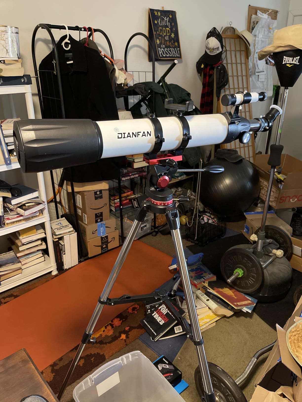 Dianfan Telescope, 90mm Aperture 800mm Refractor Telescope customer photo 1