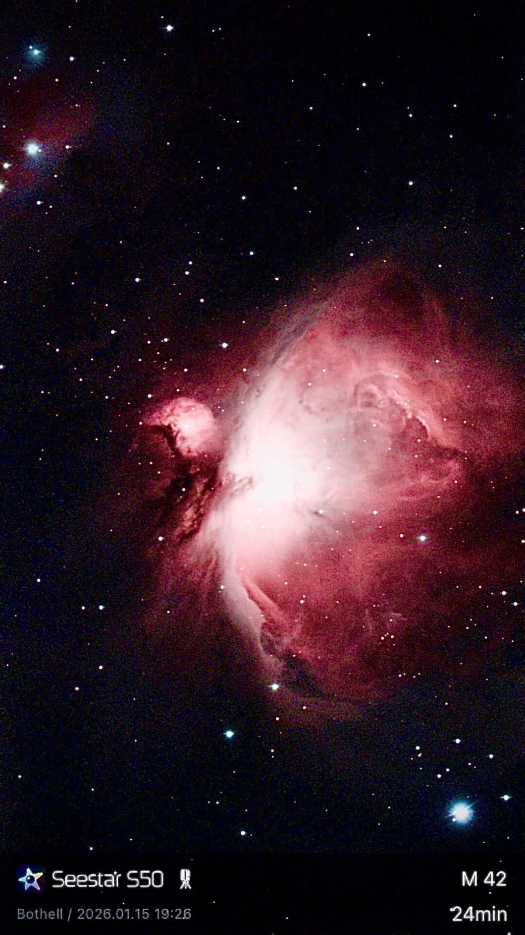 ZWO Seestar S50 Smart Digital Telescope All-in-One Autofocus Portable for Beginners and Experienced Users-Open Box Like-New Condition Telescope customer photo 1