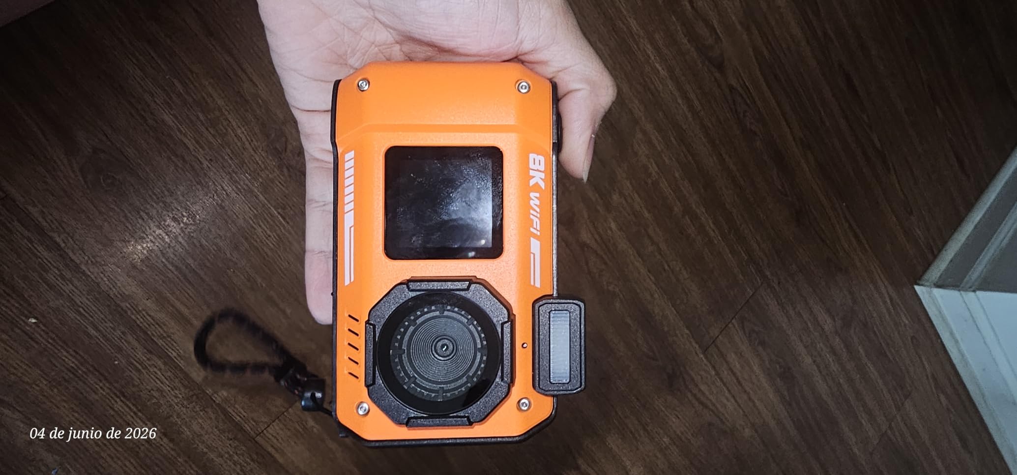 8K Underwater Camera, WiFi 33FT 70MP Waterproof Camera for Snorkeling with 64GB Card, Rugged Dustproof Shockproof Dual-Screen Selfie 2500mAh Battery, Autofocus Point-and-Shoot Digital Camera customer photo 2
