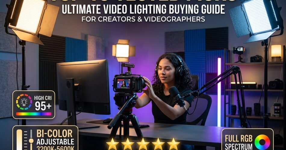 best LED video lights